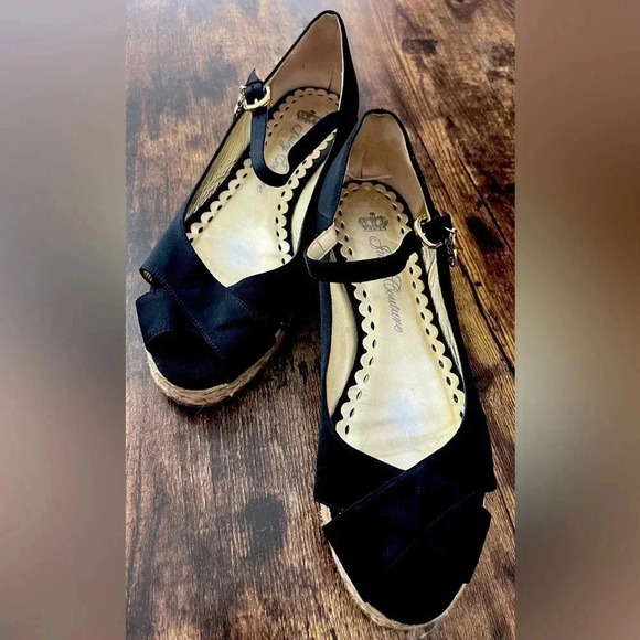 VTG: Juicy Couture | women’s Y2K Espadrille shoes. Size: 8 - Picture 1 of 15